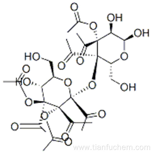 b-D-Glucopyranose,4-O-(2,3,4,6-tetra-O-acetyl-a-D-glucopyranosyl)-, 1,2,3,6-tetraacetate CAS 22352-19-8